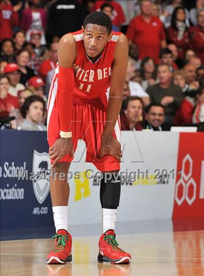 Thumbnail 3 in Mater Dei vs. Centennial (CIF SS Playoffs) photogallery.