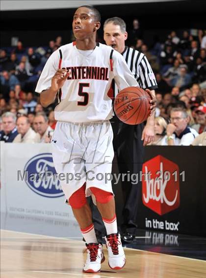 Thumbnail 1 in Mater Dei vs. Centennial (CIF SS Playoffs) photogallery.