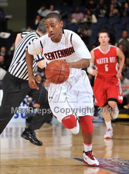 Thumbnail 1 in Mater Dei vs. Centennial (CIF SS Playoffs) photogallery.