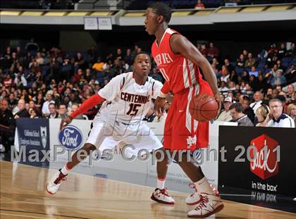 Thumbnail 3 in Mater Dei vs. Centennial (CIF SS Playoffs) photogallery.