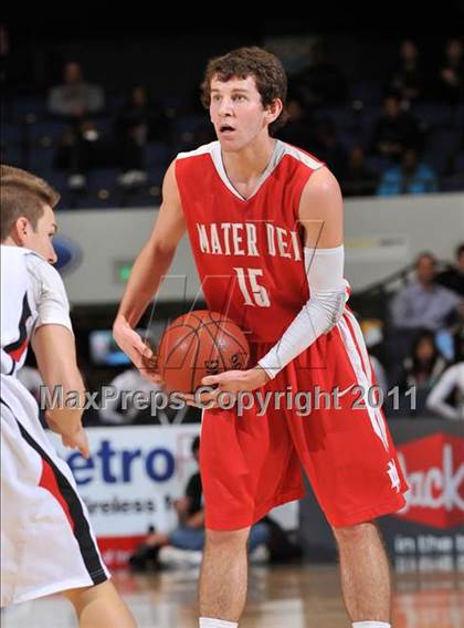 Thumbnail 1 in Mater Dei vs. Centennial (CIF SS Playoffs) photogallery.