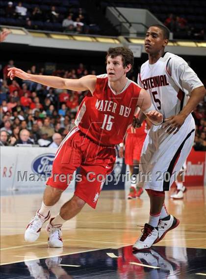 Thumbnail 1 in Mater Dei vs. Centennial (CIF SS Playoffs) photogallery.