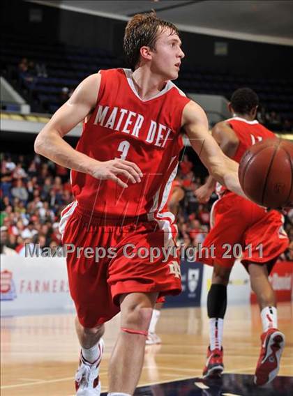 Thumbnail 2 in Mater Dei vs. Centennial (CIF SS Playoffs) photogallery.