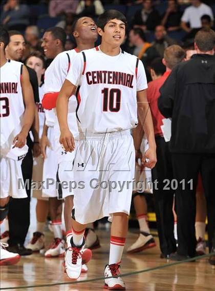 Thumbnail 2 in Mater Dei vs. Centennial (CIF SS Playoffs) photogallery.