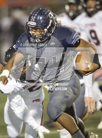Thumbnail 1 in Pittsburg @ Freedom (CIF NCS Open Semifinal) photogallery.