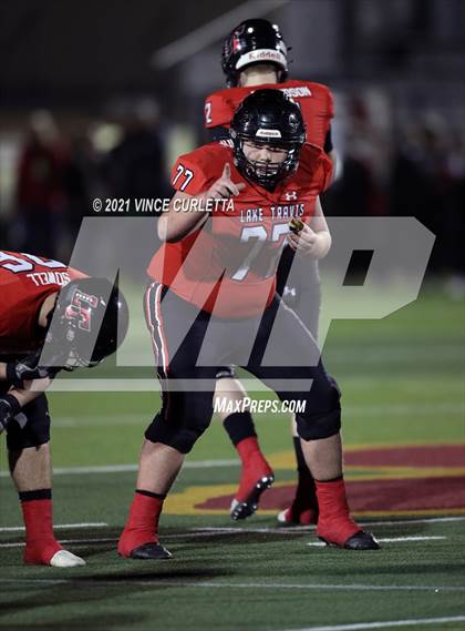Thumbnail 1 in East Central vs. Lake Travis (UIL 6A Area Playoff) photogallery.