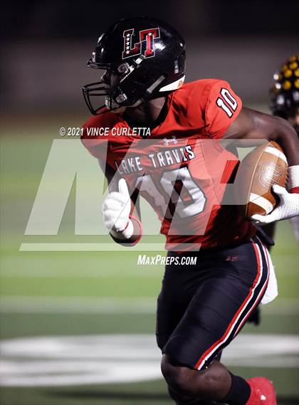 Thumbnail 1 in East Central vs. Lake Travis (UIL 6A Area Playoff) photogallery.