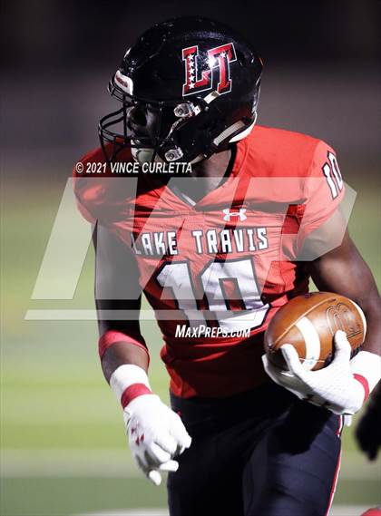 Thumbnail 2 in East Central vs. Lake Travis (UIL 6A Area Playoff) photogallery.