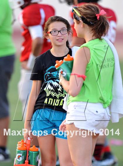 Thumbnail 1 in Native All-Star Football Classic (Red Hawks vs. Blue Eagles) photogallery.