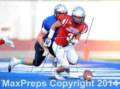 Thumbnail 1 in Native All-Star Football Classic (Red Hawks vs. Blue Eagles) photogallery.
