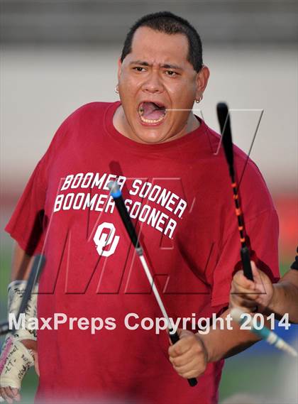 Thumbnail 1 in Native All-Star Football Classic (Red Hawks vs. Blue Eagles) photogallery.