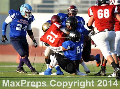 Thumbnail 3 in Native All-Star Football Classic (Red Hawks vs. Blue Eagles) photogallery.