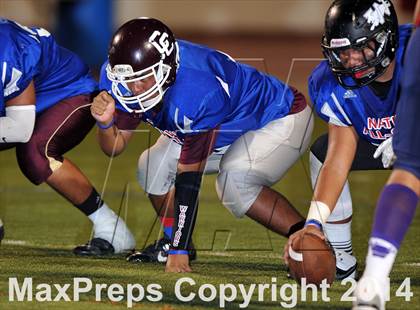 Thumbnail 2 in Native All-Star Football Classic (Red Hawks vs. Blue Eagles) photogallery.
