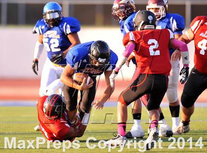 Thumbnail 3 in Native All-Star Football Classic (Red Hawks vs. Blue Eagles) photogallery.