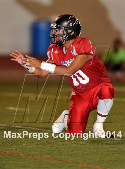 Thumbnail 1 in Native All-Star Football Classic (Red Hawks vs. Blue Eagles) photogallery.