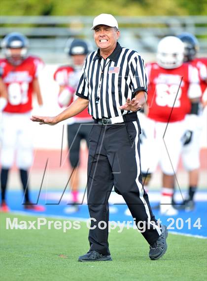 Thumbnail 1 in Native All-Star Football Classic (Red Hawks vs. Blue Eagles) photogallery.