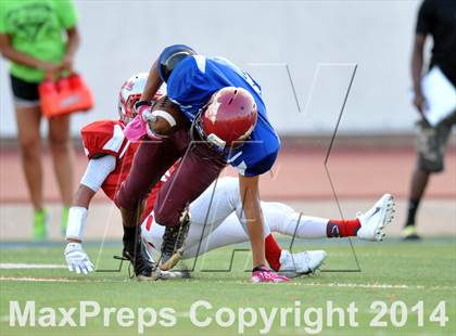 Thumbnail 1 in Native All-Star Football Classic (Red Hawks vs. Blue Eagles) photogallery.