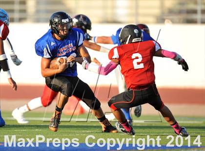 Thumbnail 1 in Native All-Star Football Classic (Red Hawks vs. Blue Eagles) photogallery.