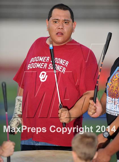 Thumbnail 2 in Native All-Star Football Classic (Red Hawks vs. Blue Eagles) photogallery.