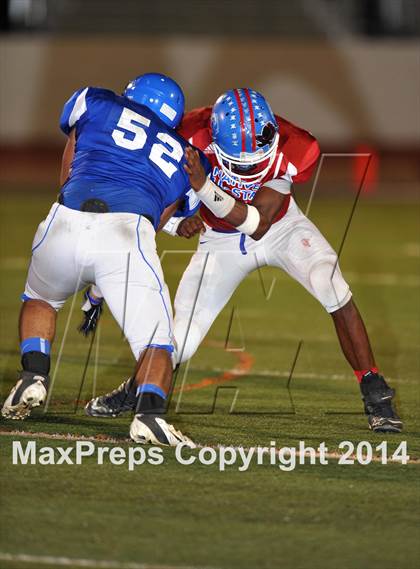 Thumbnail 1 in Native All-Star Football Classic (Red Hawks vs. Blue Eagles) photogallery.
