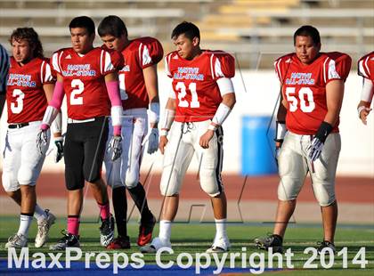Thumbnail 3 in Native All-Star Football Classic (Red Hawks vs. Blue Eagles) photogallery.