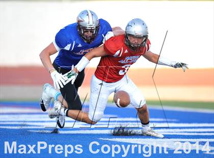 Thumbnail 2 in Native All-Star Football Classic (Red Hawks vs. Blue Eagles) photogallery.