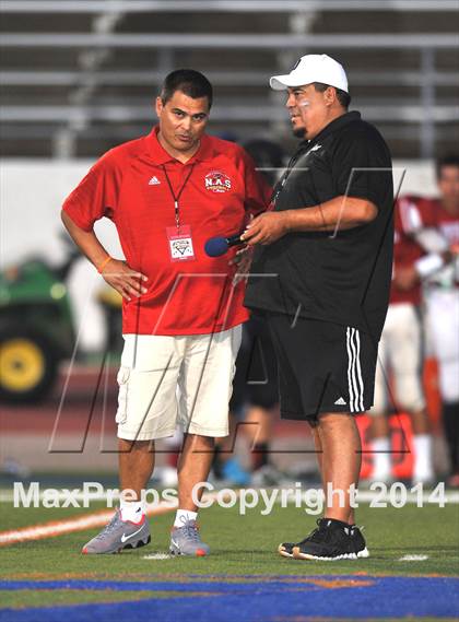 Thumbnail 3 in Native All-Star Football Classic (Red Hawks vs. Blue Eagles) photogallery.