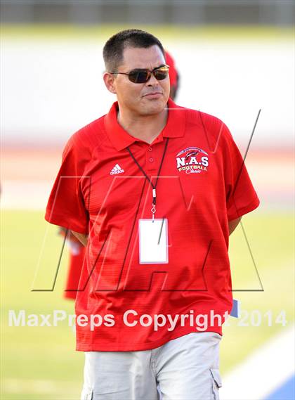 Thumbnail 1 in Native All-Star Football Classic (Red Hawks vs. Blue Eagles) photogallery.