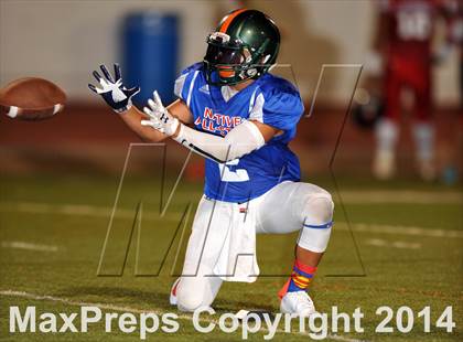 Thumbnail 1 in Native All-Star Football Classic (Red Hawks vs. Blue Eagles) photogallery.