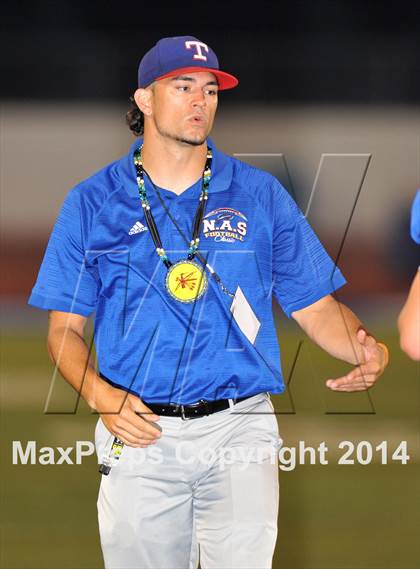 Thumbnail 1 in Native All-Star Football Classic (Red Hawks vs. Blue Eagles) photogallery.