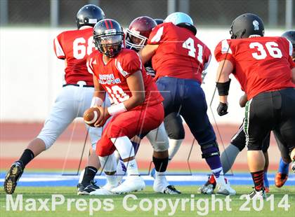 Thumbnail 1 in Native All-Star Football Classic (Red Hawks vs. Blue Eagles) photogallery.