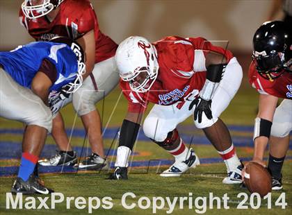 Thumbnail 3 in Native All-Star Football Classic (Red Hawks vs. Blue Eagles) photogallery.