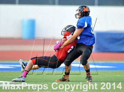 Thumbnail 2 in Native All-Star Football Classic (Red Hawks vs. Blue Eagles) photogallery.