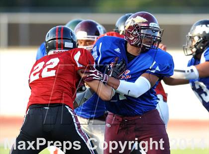 Thumbnail 1 in Native All-Star Football Classic (Red Hawks vs. Blue Eagles) photogallery.
