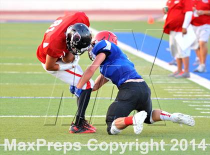Thumbnail 1 in Native All-Star Football Classic (Red Hawks vs. Blue Eagles) photogallery.