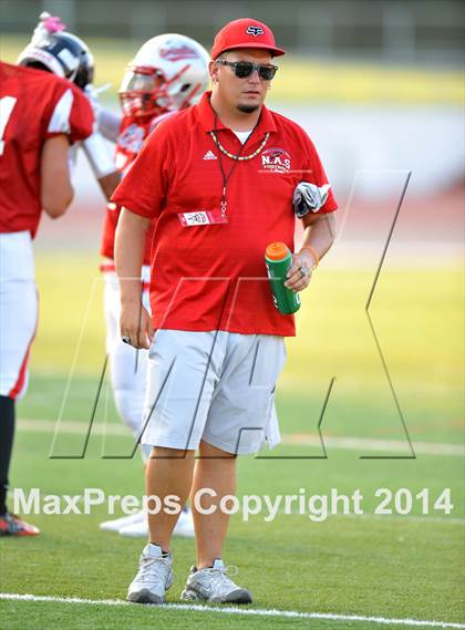 Thumbnail 2 in Native All-Star Football Classic (Red Hawks vs. Blue Eagles) photogallery.
