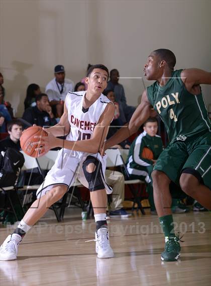 Thumbnail 1 in American Fork vs. Long Beach Poly (MaxPreps Holiday Classic) photogallery.