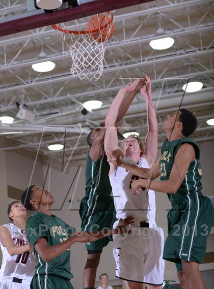 Thumbnail 3 in American Fork vs. Long Beach Poly (MaxPreps Holiday Classic) photogallery.