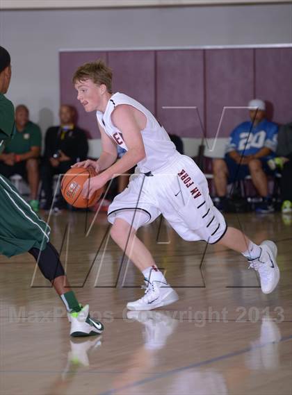 Thumbnail 1 in American Fork vs. Long Beach Poly (MaxPreps Holiday Classic) photogallery.