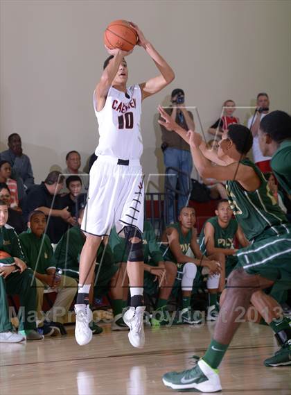 Thumbnail 2 in American Fork vs. Long Beach Poly (MaxPreps Holiday Classic) photogallery.