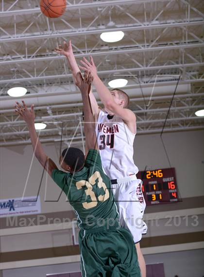 Thumbnail 2 in American Fork vs. Long Beach Poly (MaxPreps Holiday Classic) photogallery.