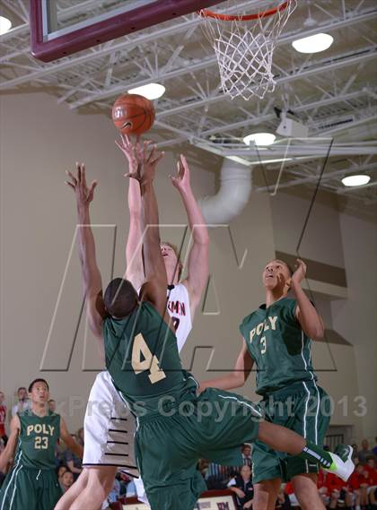 Thumbnail 3 in American Fork vs. Long Beach Poly (MaxPreps Holiday Classic) photogallery.