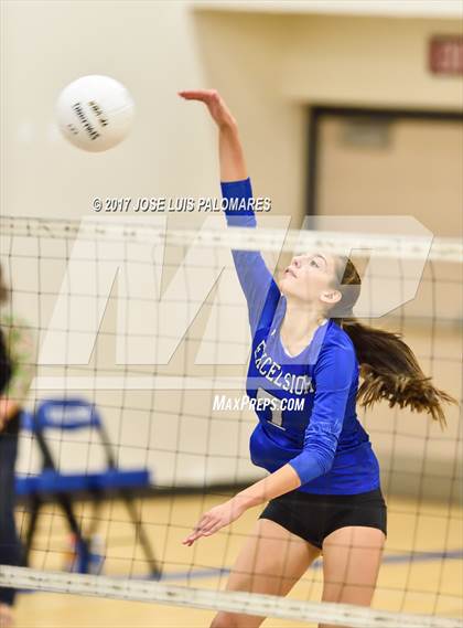 Thumbnail 3 in Delphi Academy @ Excelsior Charter (CIF SS D10 1st Round Playoff) photogallery.