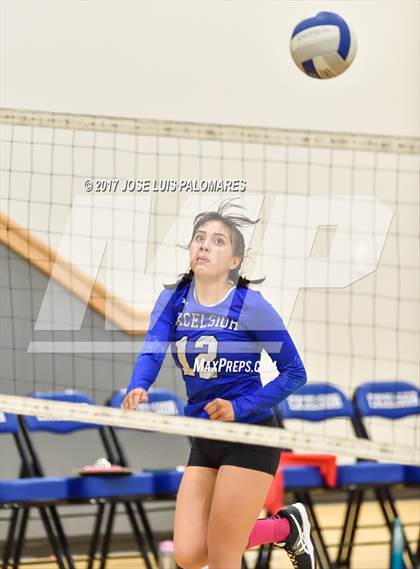 Thumbnail 2 in Delphi Academy @ Excelsior Charter (CIF SS D10 1st Round Playoff) photogallery.