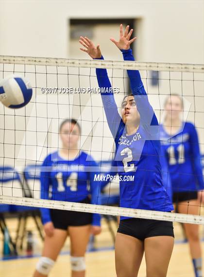 Thumbnail 2 in Delphi Academy @ Excelsior Charter (CIF SS D10 1st Round Playoff) photogallery.