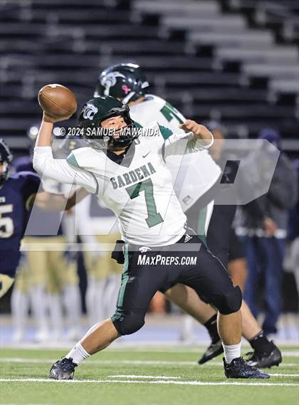 Thumbnail 3 in   Gardena @ Birmingham (CIF LACS Open Division Quarterfinals) photogallery.