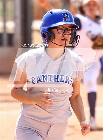 Thumbnail 1 in Casteel vs. Paradise Honors (Chandler Prep Softball Classic) photogallery.