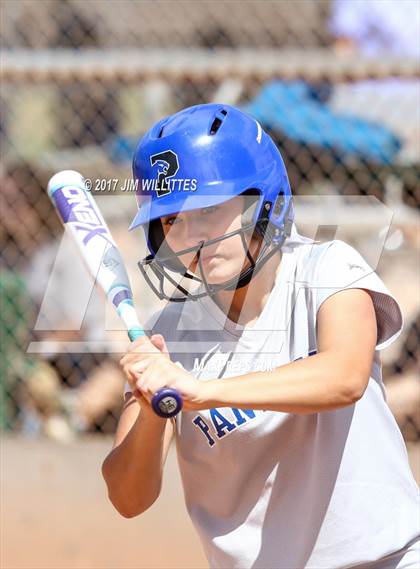 Thumbnail 2 in Casteel vs. Paradise Honors (Chandler Prep Softball Classic) photogallery.