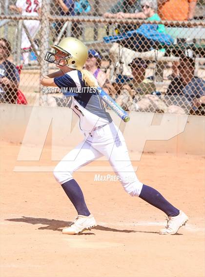 Thumbnail 3 in Casteel vs. Paradise Honors (Chandler Prep Softball Classic) photogallery.