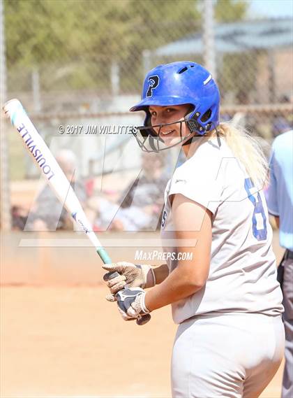 Thumbnail 2 in Casteel vs. Paradise Honors (Chandler Prep Softball Classic) photogallery.